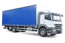 Van Hire Batley - 26 Tonne Curtain Side Truck - Truck hire Batley