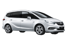 Van Hire Batley - Vauxhall Zafira 7-Seater - Minibus hire Batley